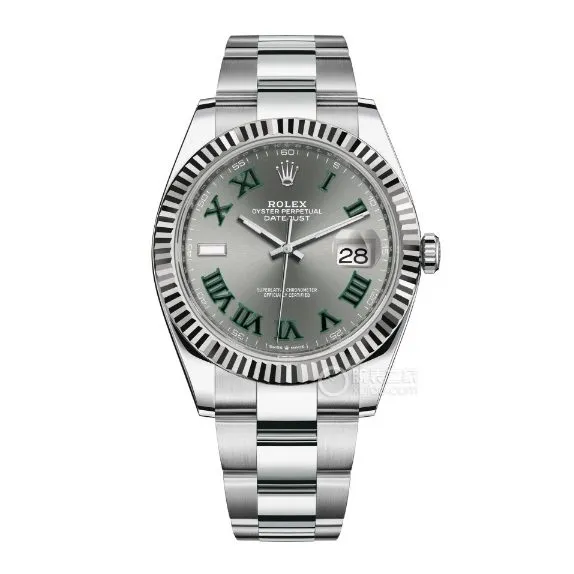 Factory C Rolex log top-tier 1:1super Pothos 41mm three-row link m126334-0021clasplive photos