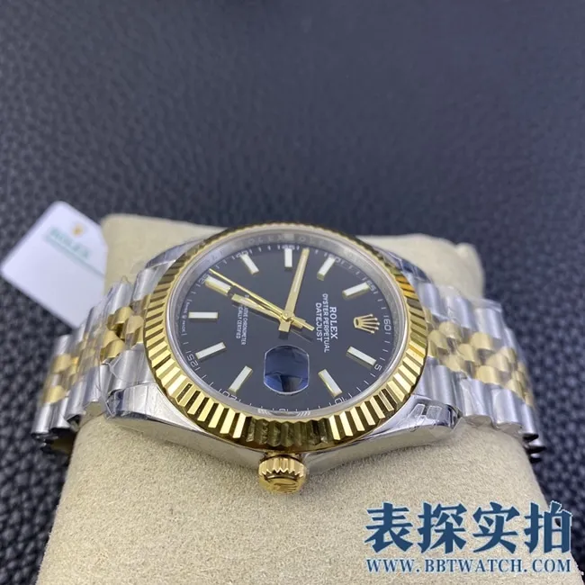 VSRolexDatejustblack dial high-quality watch from a major manufacturer_price_style picture_quality clasp