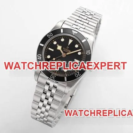 top-tier watch Tudor Biwan ZF factory black dial54 type M79000caseback live photo
