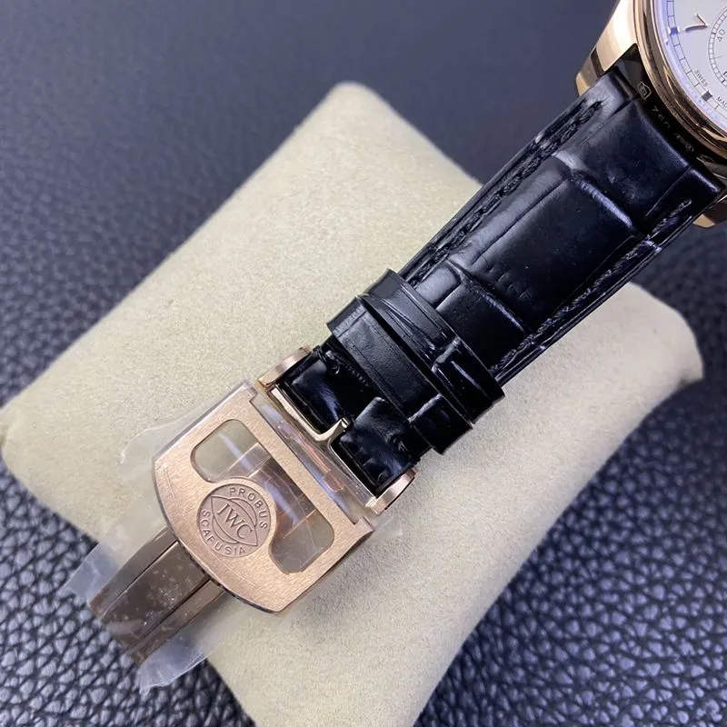 YL factory IWC watch Portuguese automatic small three-hand men's mechanical watch side view