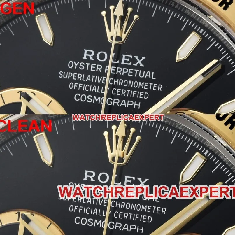 Factory C Rolextop-tier watch Daytona126503 real and fake comparison evaluation appearance live photos