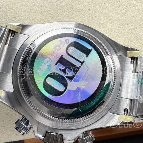 Watches Daytona UFO Factory Rolex White Plate 4131 Mechanical Back Actual Pictures