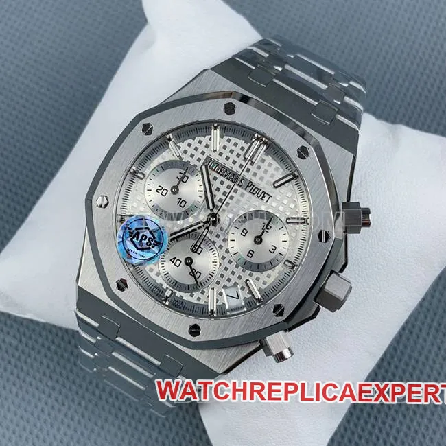 watch Royal OakAPS factory Audemars Piguetsilver dial26240side live photo