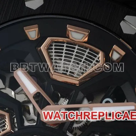 Audemars Piguet collectible watch RM factory Royal Oak offshore floating tourbillon mechanical red rubber model front live photo