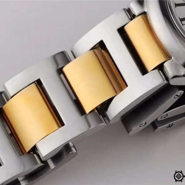 V9Cartier Blue Balloon W69009Z3replica watch gold model review (gold scratches do not reveal white) detail shots