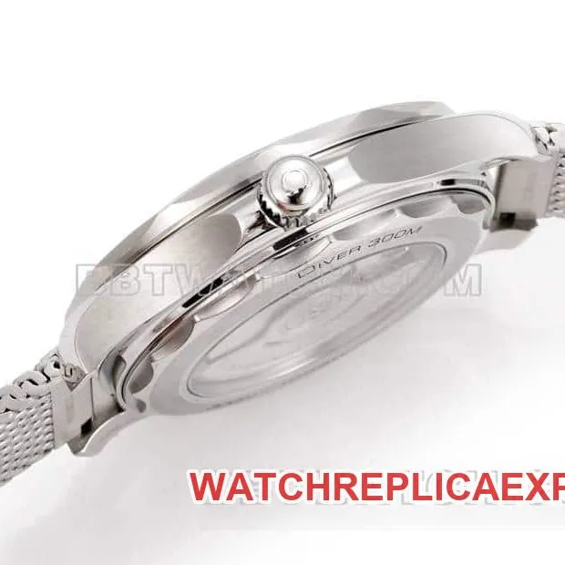 Omega1:1replica watch OR factory Seamaster 300m black dial mechanical steel bracelet bracelet live photos