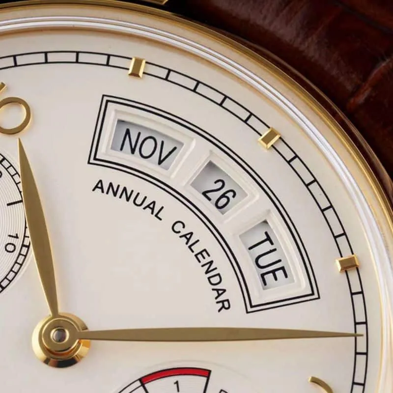 IWCIWCreplica watch Portuguese series annual calendar men's mechanical watch clasp picture