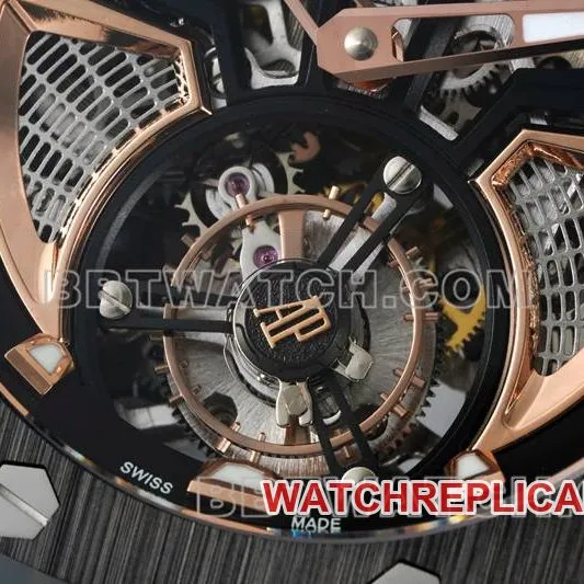 Audemars Piguet collectible watch RM factory Royal Oak offshore floating tourbillon mechanical red rubber model front live photo