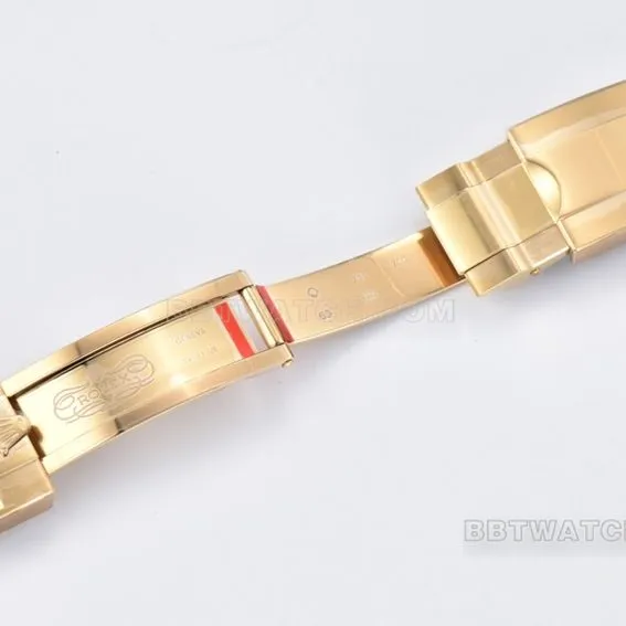 C factory RolexDaytona1:1super cloneblack dialyellow goldsteel bracelet model m116508-0004front live photo