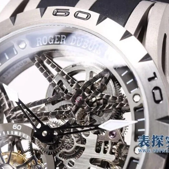 BBR King Roger Dubuis watch titanium steel hollow rubber model RDDBEX0479detail shots