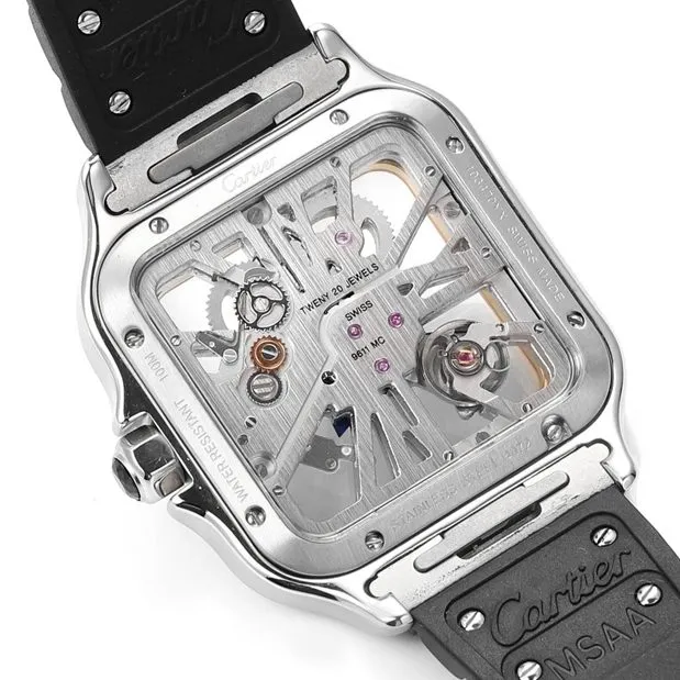 Cartier Santos WHSA0012 premium skeleton