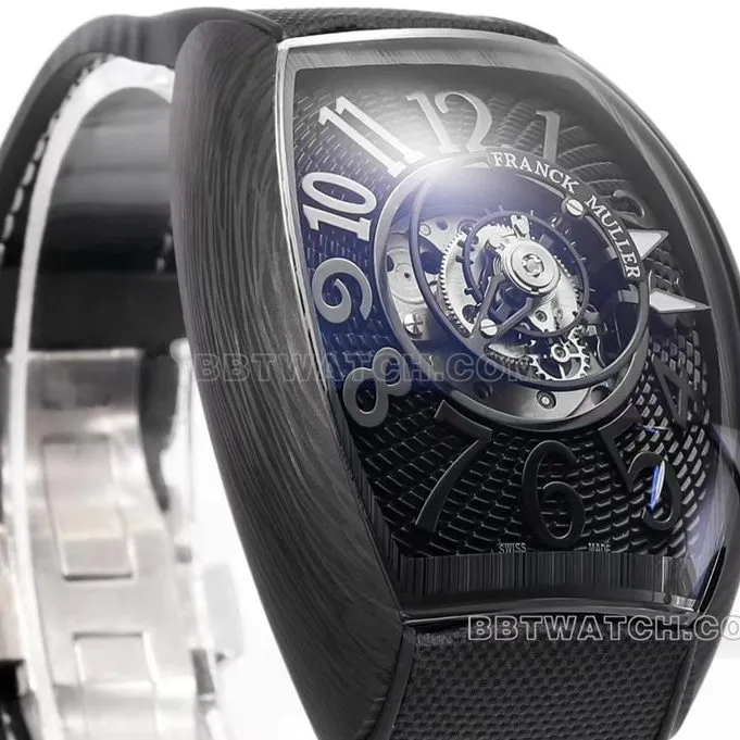 Franck Muller top-tier tonneau shaped tourbillonCX 40 T CTR TTBR TTBR TTcaseback live photo