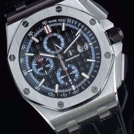 top-tier replicaAPF gray plate Audemars PiguetRoyal Oak offshore 26400 watch top movement picture