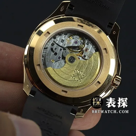 WY factory Patek Philippe1:1super watch black dial white needle rubber model pictures and prices clasplive photos