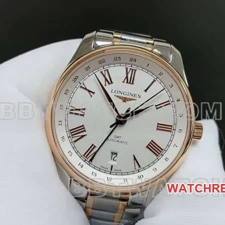 TW factory Longines watchmaking traditional top-tier 1:1super clonesilver dialL2.844.8.71.2side live photo