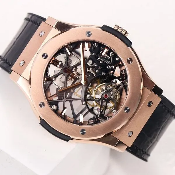 Hublotreplica watch (Hublot) classic fusion CLASSIC FUSION series tourbillon watch movement picture