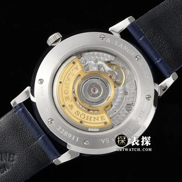 Lange top-tier watch, f8 saxony watch, front live photo
