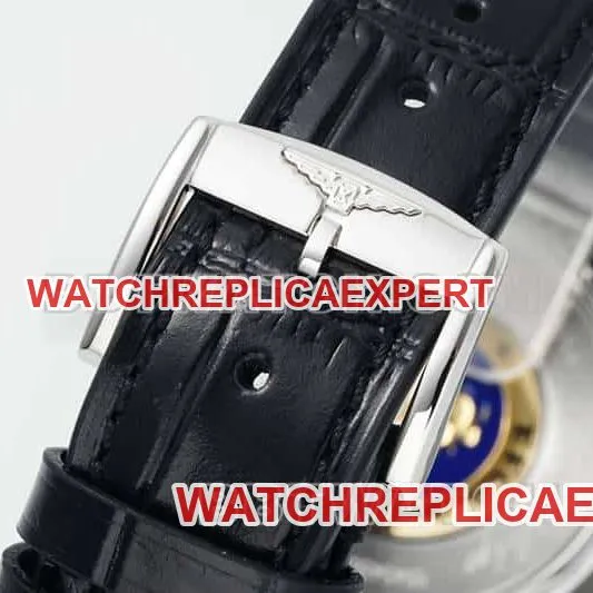 APS factory Longines classic replica1:1top-tier red disk moon phaseleather strap caseback live photo