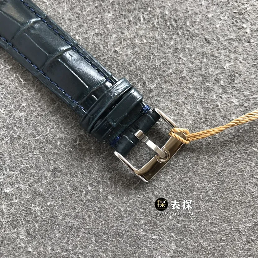 Omega Diefei top-tier watch men's dark blue dialleather strap model pictures and prices side live photo