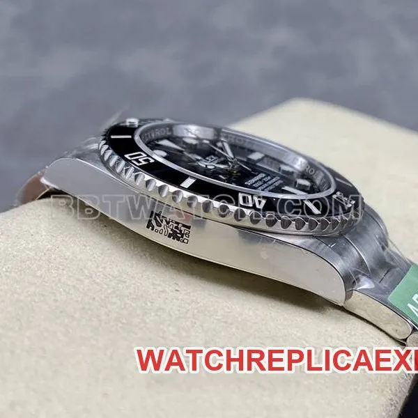 Rolex collectible watch ARF FactorySubmariner41mm no calendar Black Submariner3230movementbraceletlive photos