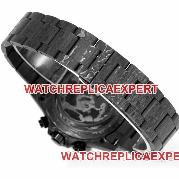 TW factory RolexDaytona1:1super carbon fiber hollow disc color diamond bezelfront live photo