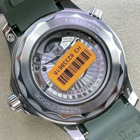 Omega 2022 latest Seamaster 300 double T black and green dial men's mechanical watch movement diagram