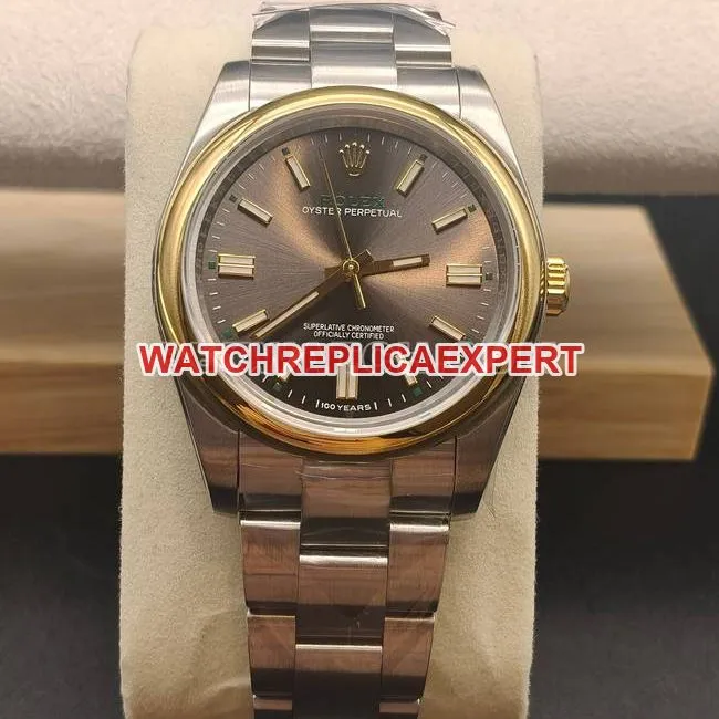top-tier watch Oyster Perpetual slate gray plate 41mm 134303front live photo