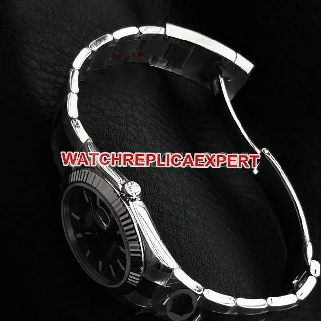 WKD Factory collectible Watch Log Diary Rolex 41mm Gray Dial 126331 Front Real Shot