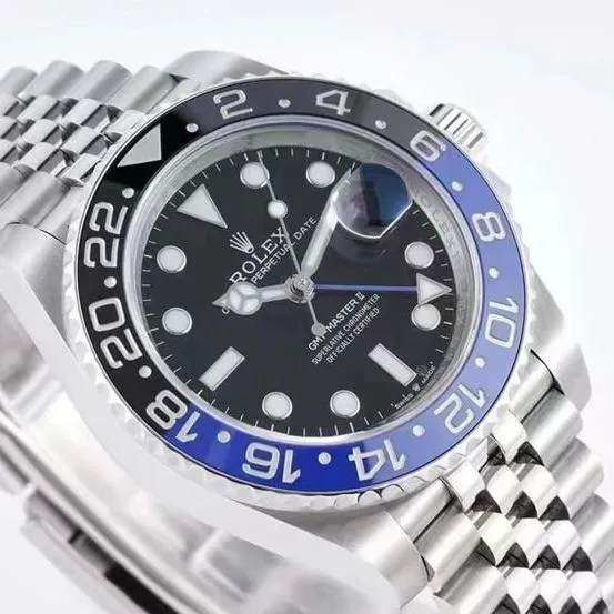 VR FactoryRolextop-tier replicaGMT-Master Inter Milan Circle V2 version watch pictures and prices
