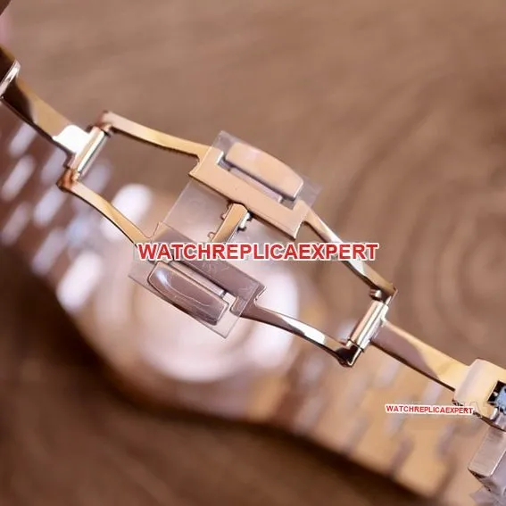 CC factory Vacheron Constantin top-tier 1:1super cloneblue dial pink gold 1225Vfront live photo