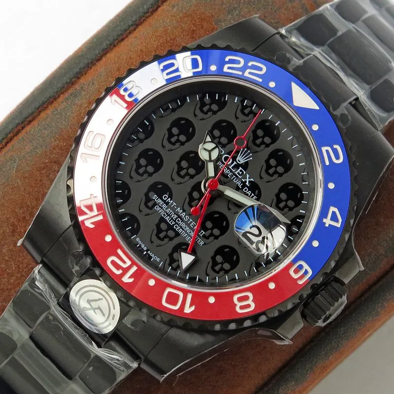 Rolex watch GMT-Master type REVENGE Milgauss revenge series limited edition men's mechanical watch side view