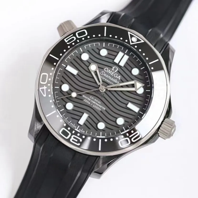 OM FactoryOmegatop-tier watch Seamaster300 black ceramic pictures and prices