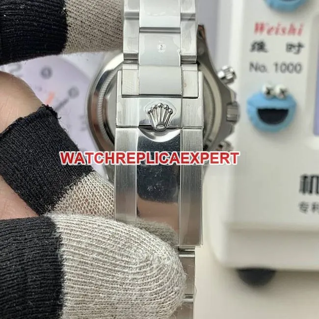 top-tier watch RolexQF factory Daytonablack dial4131 mechanical side live photo