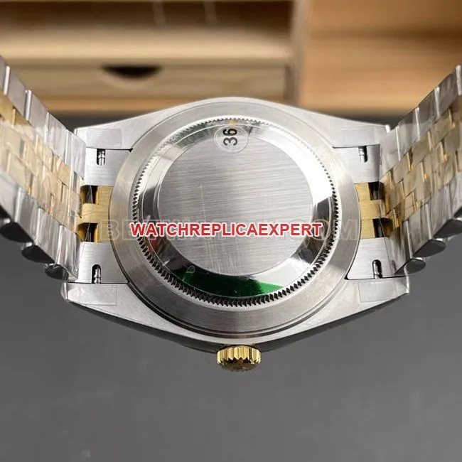 top-tier watch log VS FactoryRolex champagne tray 3235 mechanical 41mm caseback live photo