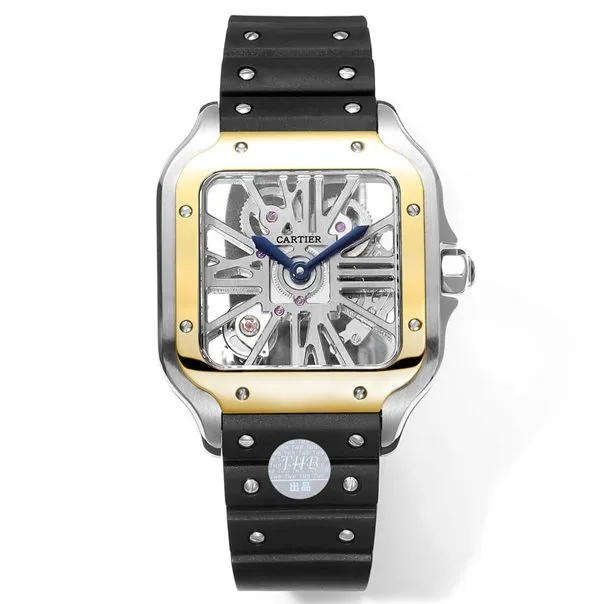 Cartier Santos WHSA0012 premium skeleton