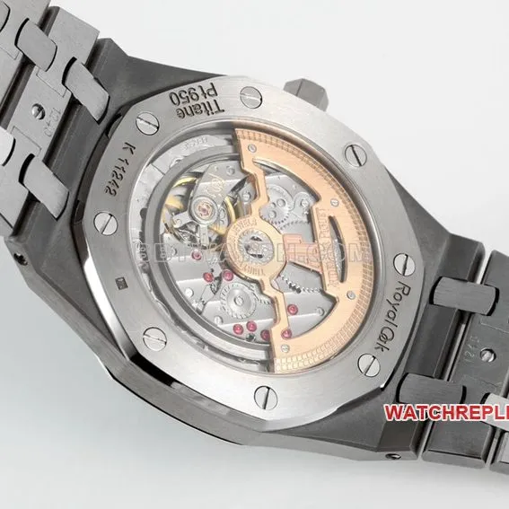 ZFAudemars PiguetRoyal Oak1:1top-tier replica2024 new smoked blue dial15202front live photo