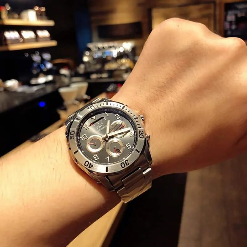 IWC watch IWC Sun Moon Star Air Force One special forces watch front view