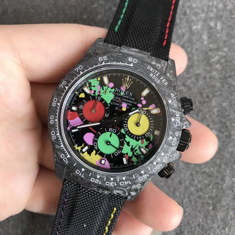 Rolextop-tiersuper watch universe chronographDaytona series men's mechanical watch clasp picture