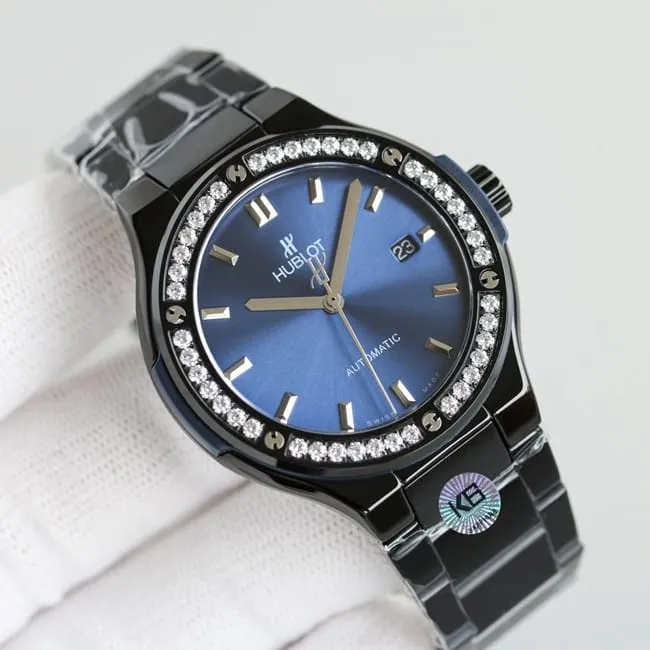 top-tier replicaHublotBig Bang Sang Bleu series V3 upgraded version tattoo watch movement picture