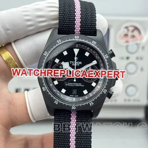 collectible watch collar submersible V+ factory Tudor purple 7750 mechanical clasplive photos