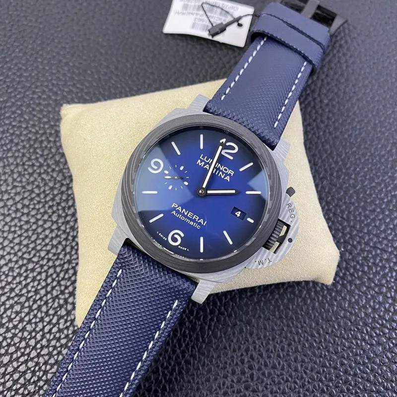 PaneraiPAM1663 latest carbon fiber material Fibratechreplica watch side view