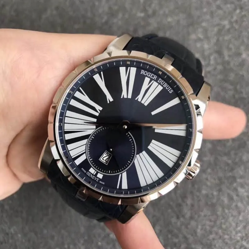 PF Roger Dubuis King Series DBEX0535replica watch authenticity review side view