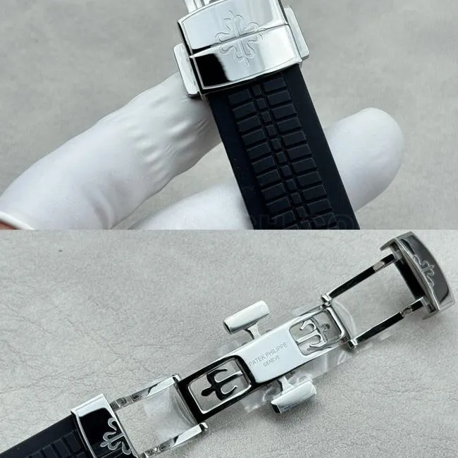 collectible watch Patek PhilippePPM factory Aquanautblack dial5261caseback live photo