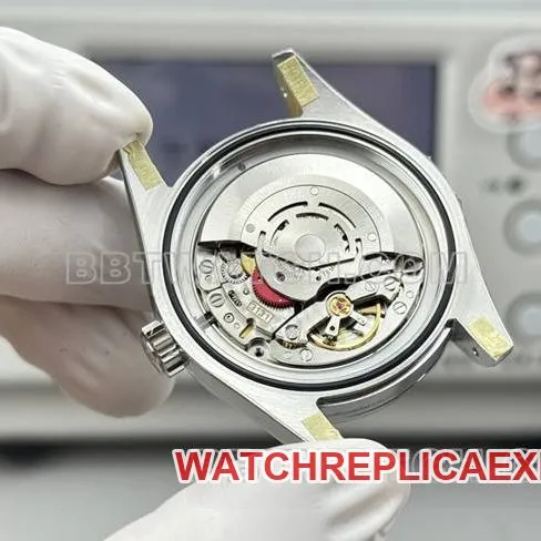top-tier watch magnetic type VS FactoryRolexblack dial black rubber model clasplive photos