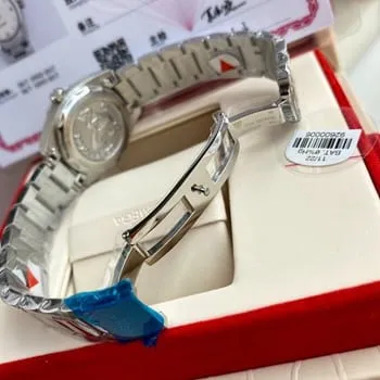 Omega De Ville women's belt: Stainless