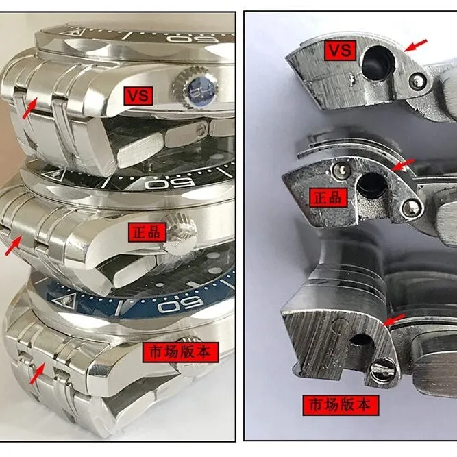 Omega1:1replica,VSSeamasterreplica watch,front comparison picture