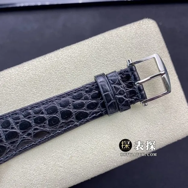 MKS classic Breguet watch silver white dialleather strap model 5177BB/29/9v6clasp picture