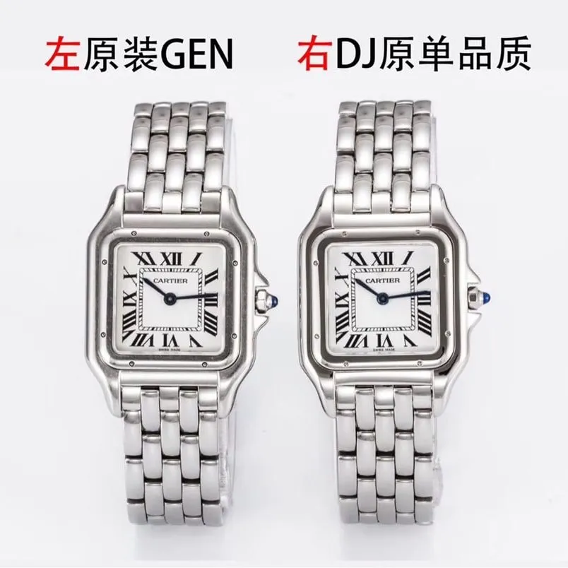 DJ factory cheetah Cartier watch WSPN0007 comparison genuine review bracelet comparison chart
