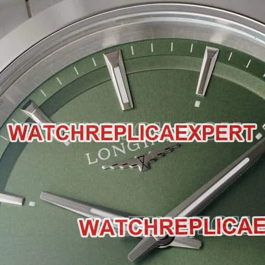 AF FactoryLongines Concas super clonegreen dial rubber model L3.830.4.02.9front live photo
