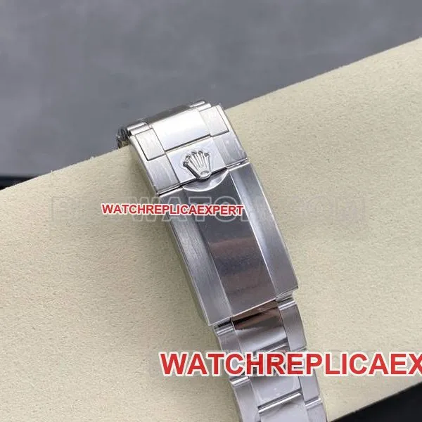 Rolex watch ARF FactoryGMT-MasterGMT Inter ring 3285 three-lattice link front live photo